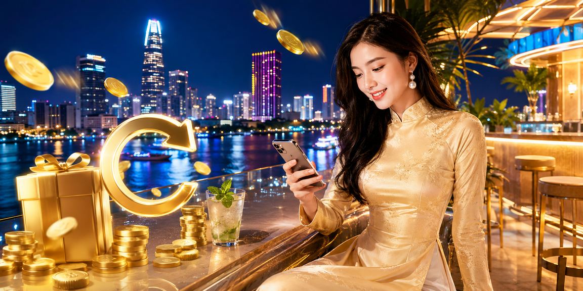Phụ nữ mặc áo dài tại TP. Hồ Chí Minh trải nghiệm nền tảng casino trực tuyến trên điện thoại