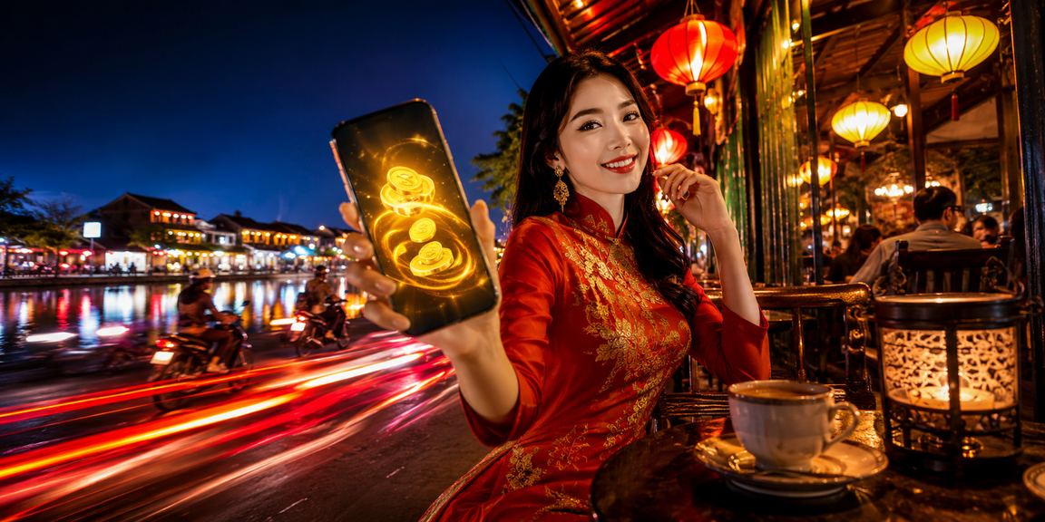Người chơi tại Hội An ngồi cà phê trải nghiệm casino trực tuyến và nhận hoàn tiền từ lbp246dw